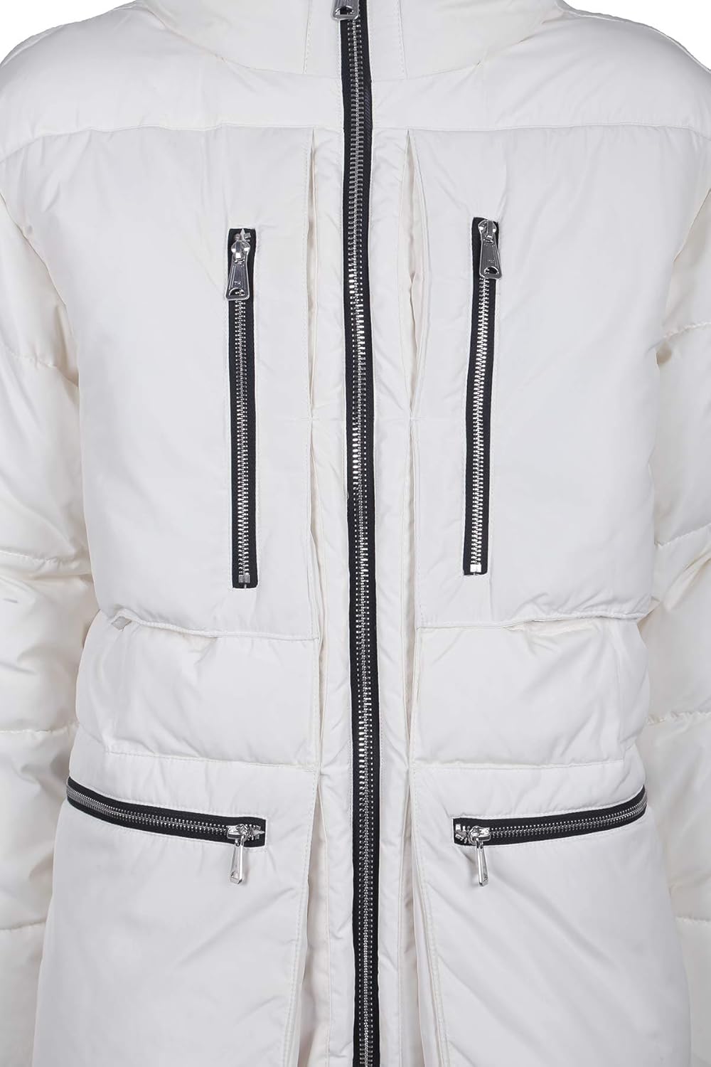 Мужская парка Tommy Hilfiger из толстой стеганой шерсти с капюшоном, White — фото 4
