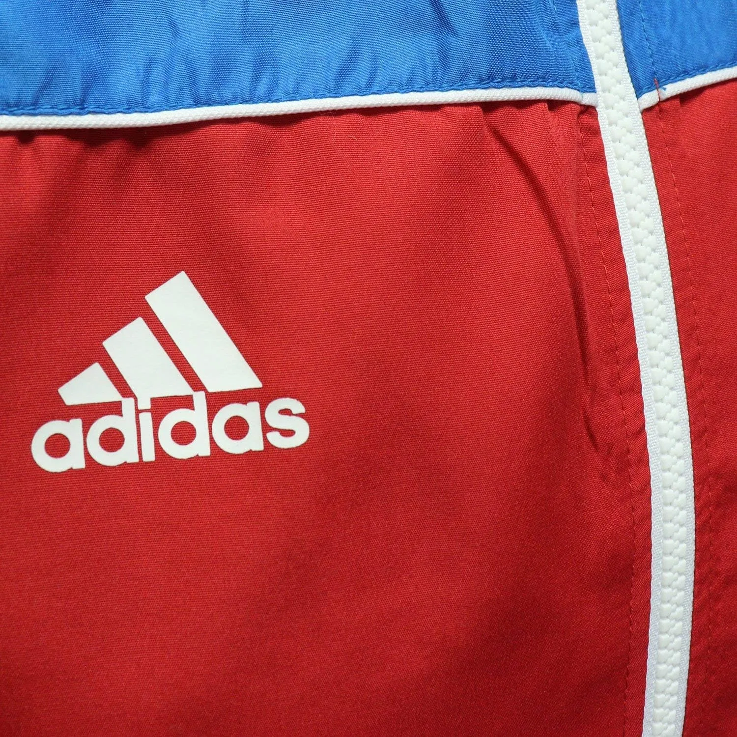 Куртка спортивная adidas Light Track Jacket, Red Blue White — фото 4
