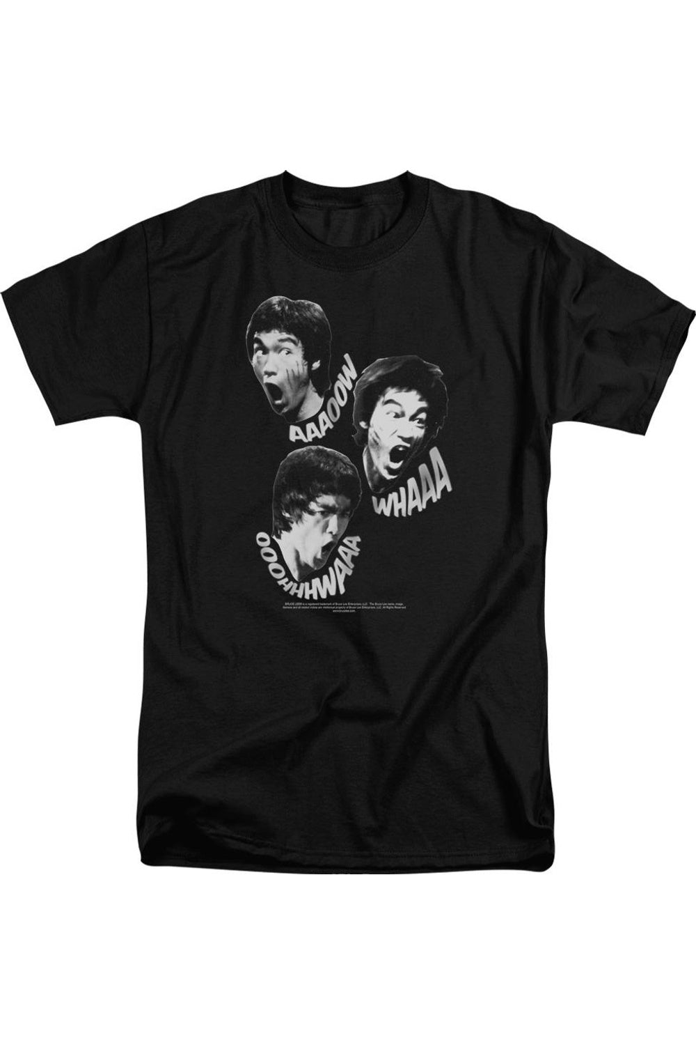 

Футболка с коротким рукавом для взрослых Bruce Lee Sounds Of The Dragon Gildan, черный