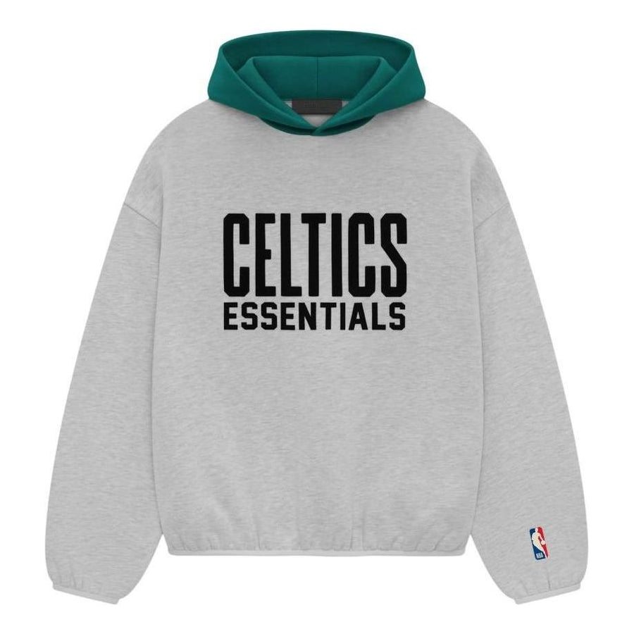 

Худи Fear of God Essentials x NBA Celtics Hoodie 'Light Heather', серый