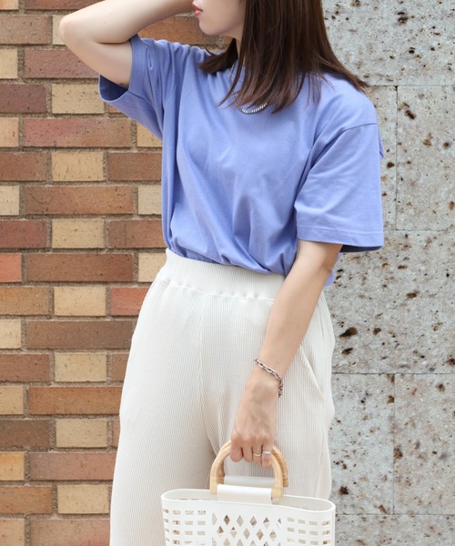 

Футболка из сверхплотной ткани, с коротким рукавом, однотонная Printstar, лавандовый