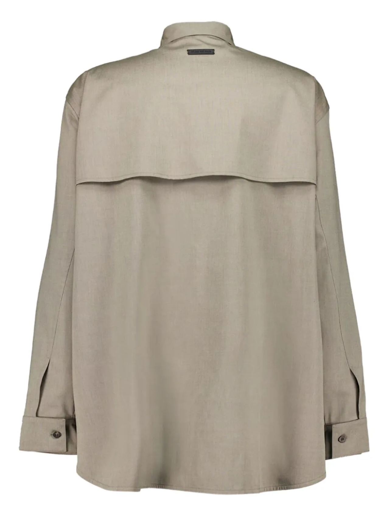 Рубашка Oxford с вентиляцией FEAR OF GOD ESSENTIALS, нейтральный — фото 2