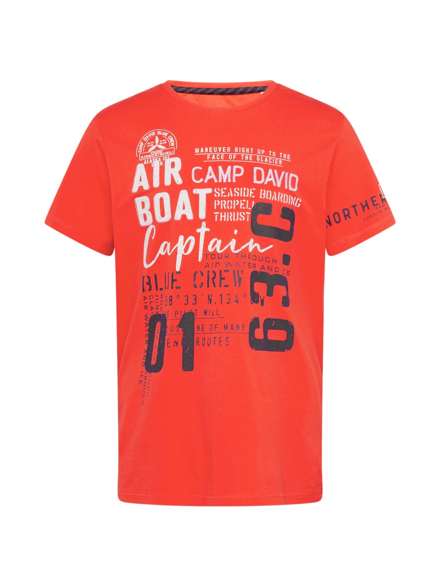 

Рубашка CAMP DAVID Alaska Ice Tour, красный
