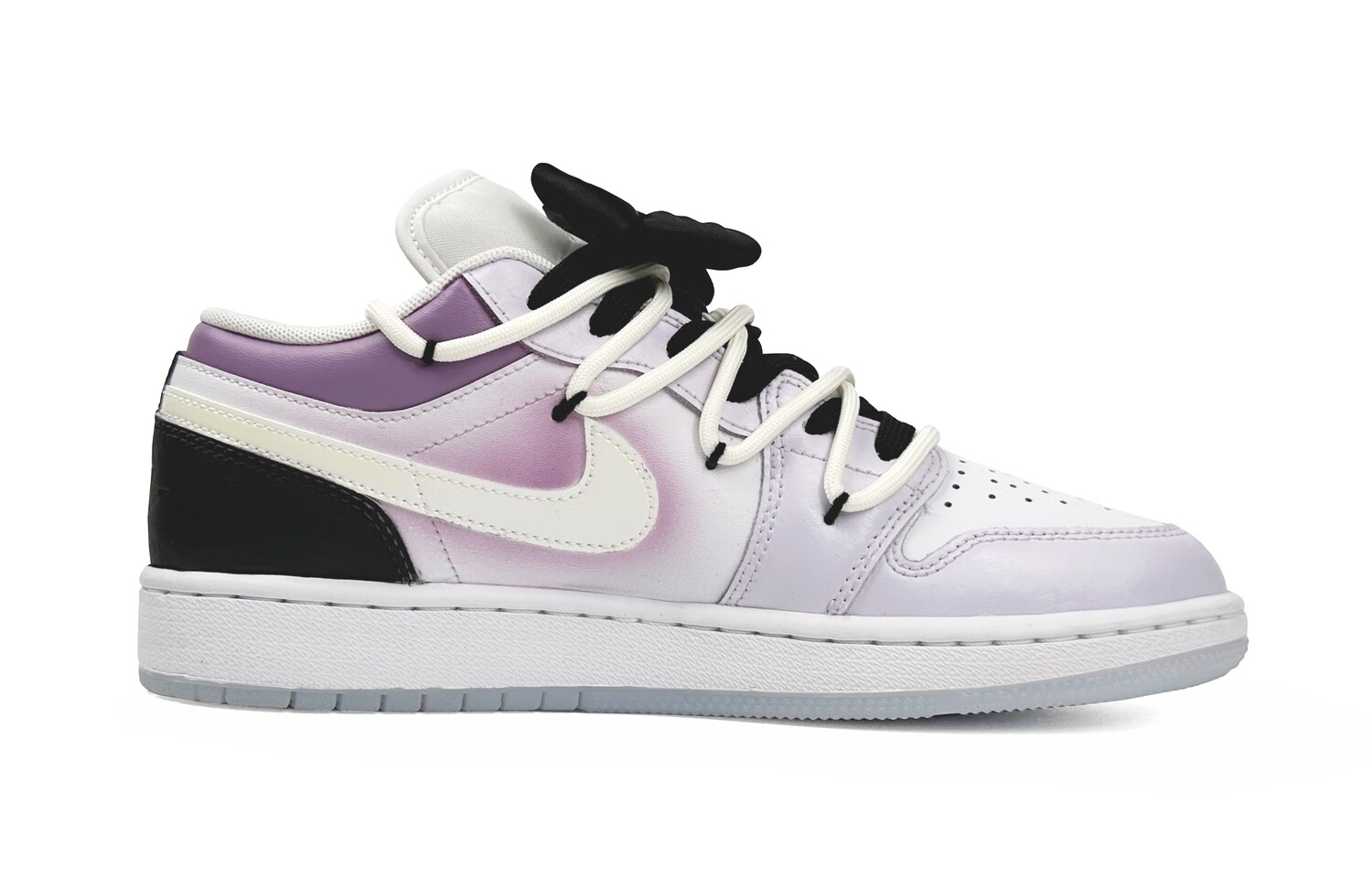 

Баскетбольные кроссовки Air 1 Vintage женские с низким верхом черного цвета Jordan, Черный, Баскетбольные кроссовки Air 1 Vintage женские с низким верхом черного цвета Jordan