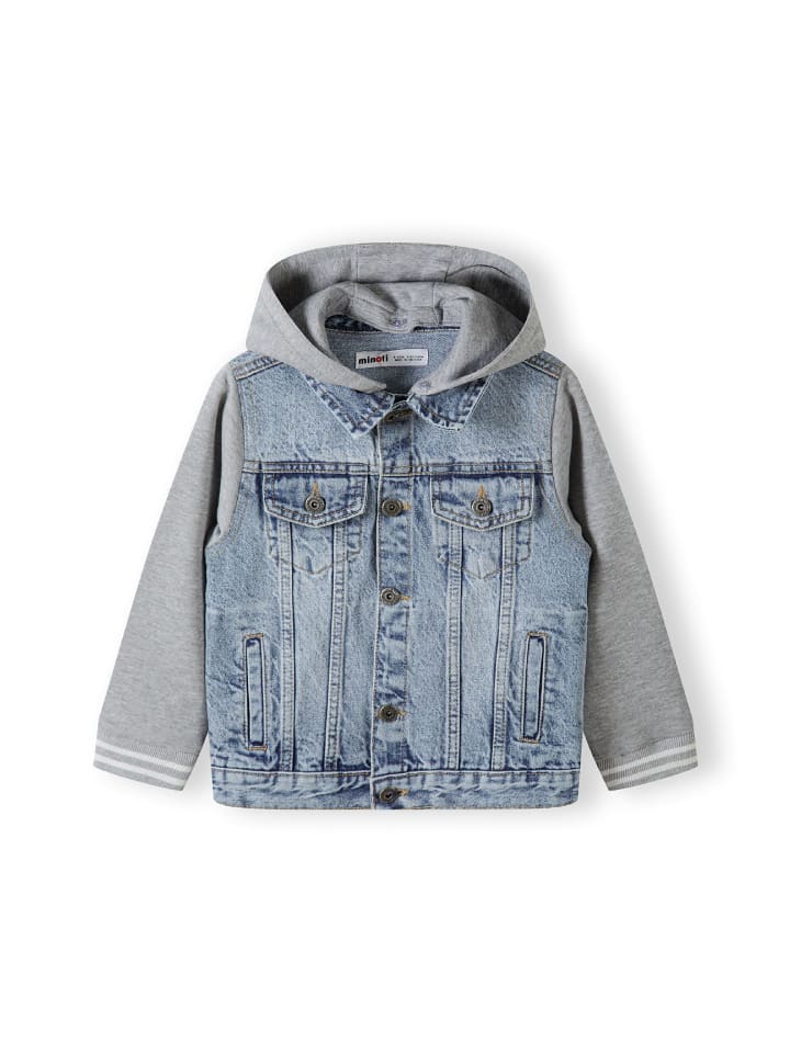 

Джинсовая куртка 23jacket42 светло-синего цвета Minoti