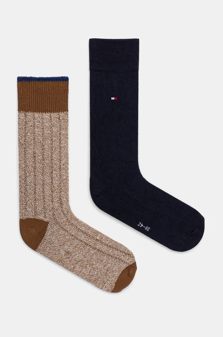 

Носки Tommy Hilfiger, 2 пары, темно-синий