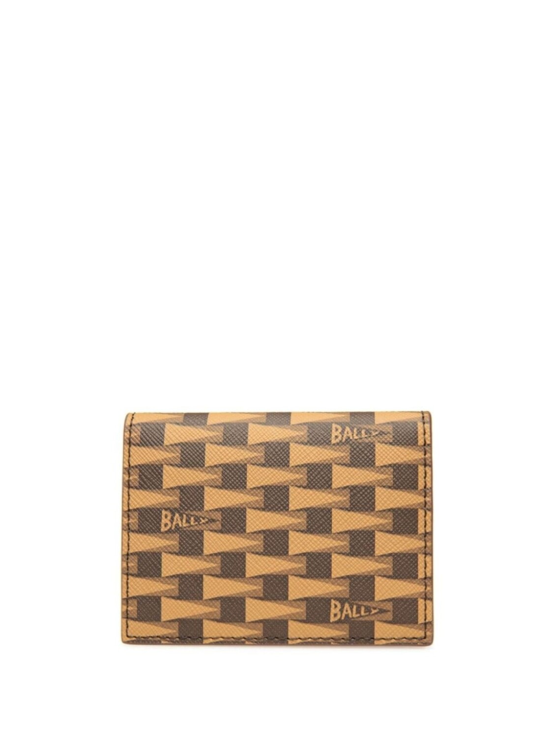 

Bally кошелек с принтом Pennant, коричневый