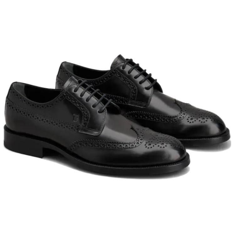 

Лакированные оксфорды TOD'S на шнуровке
