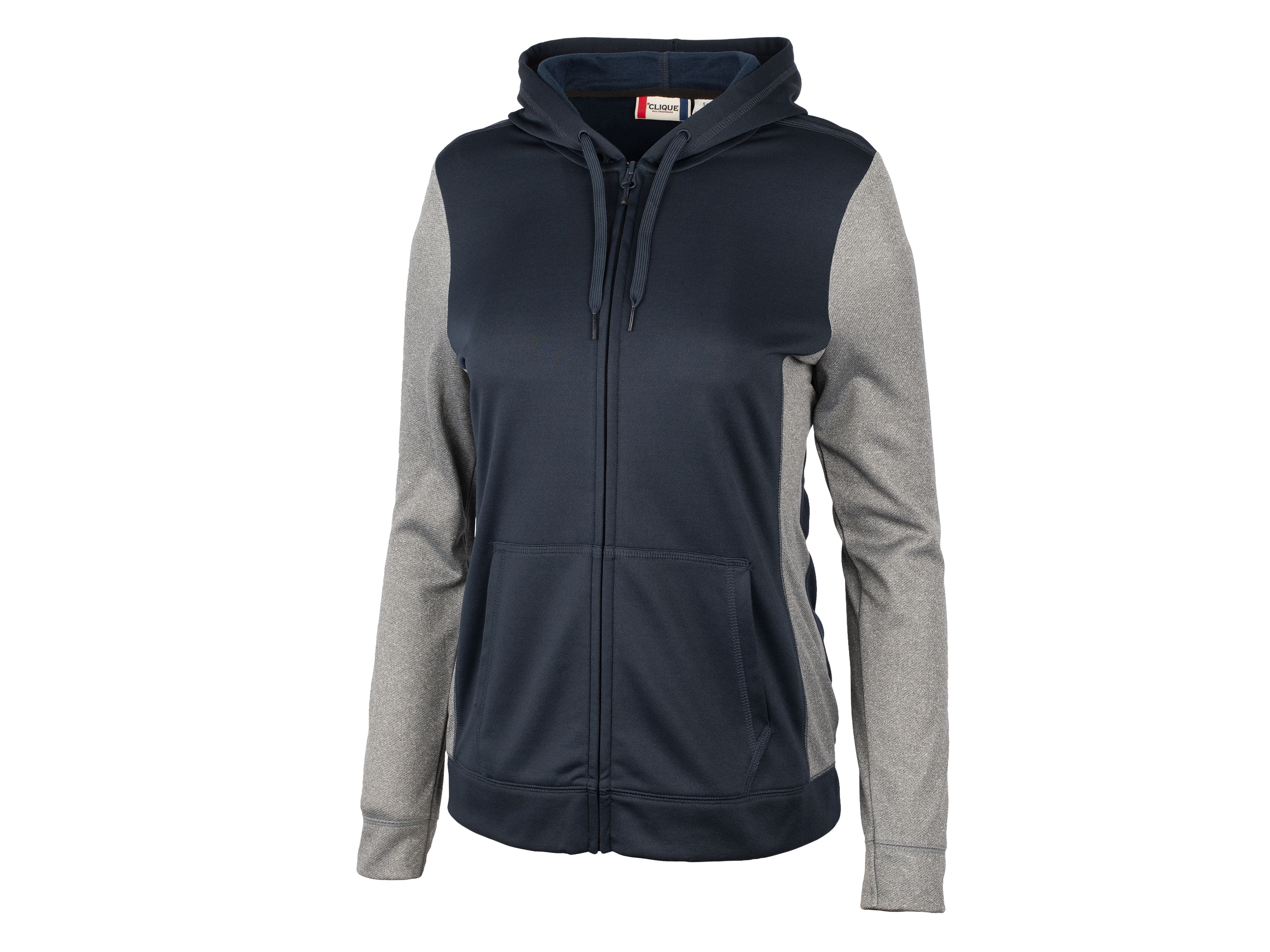 

Женская куртка Clique Helsa Sport Colorblock на молнии, темно-синий