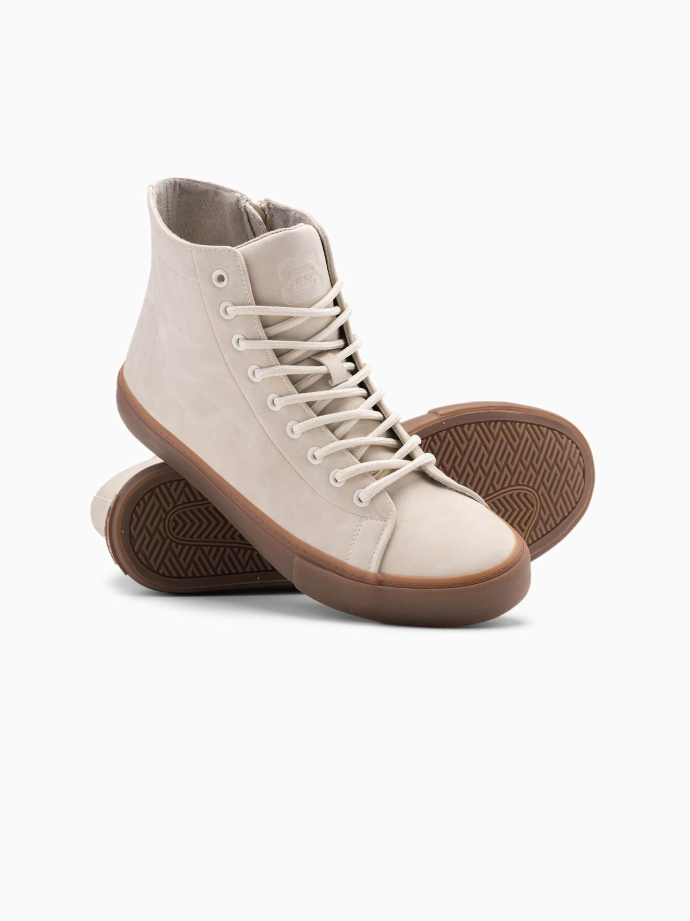 Ombre Кроссовки High-Top 'Foth-0187' в цвете Cream — фото 2