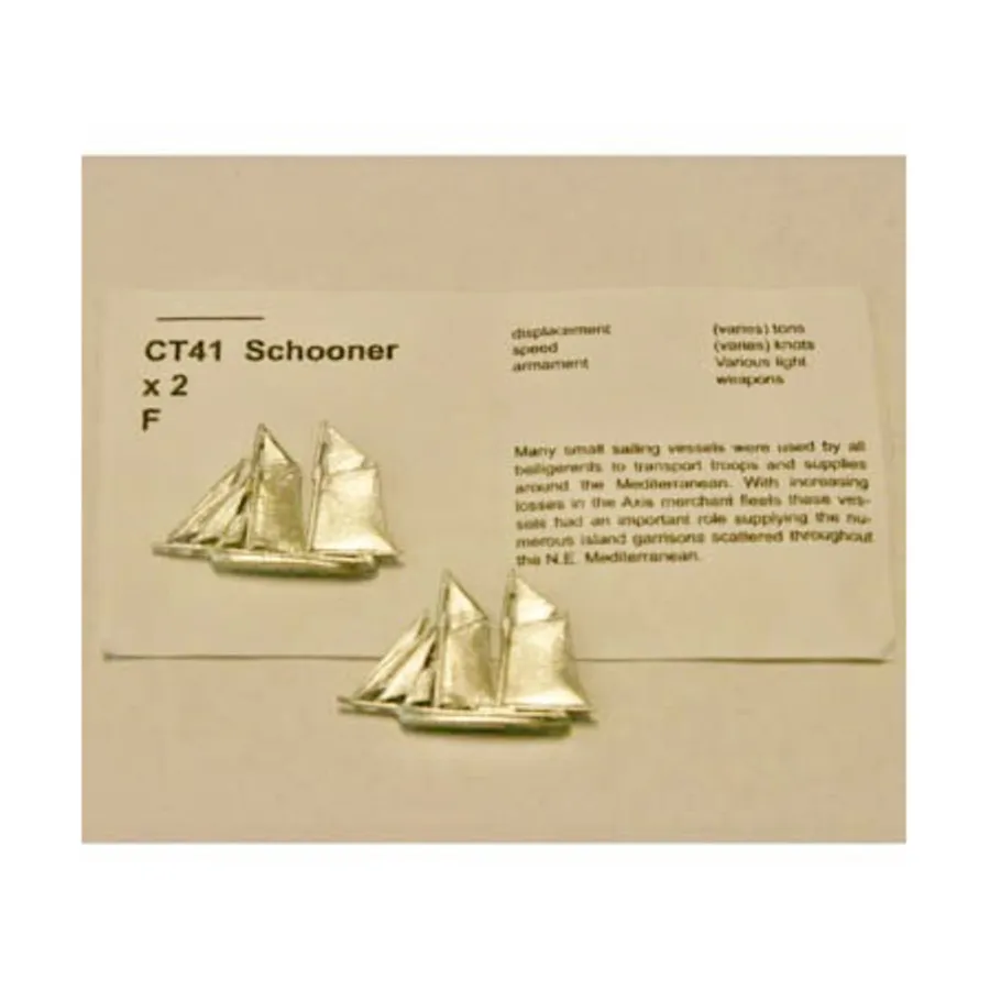 

Шхуна, Figurehead Ships - WWII Coastal Forces - Italian (1:1250) (Noble Miniatures)