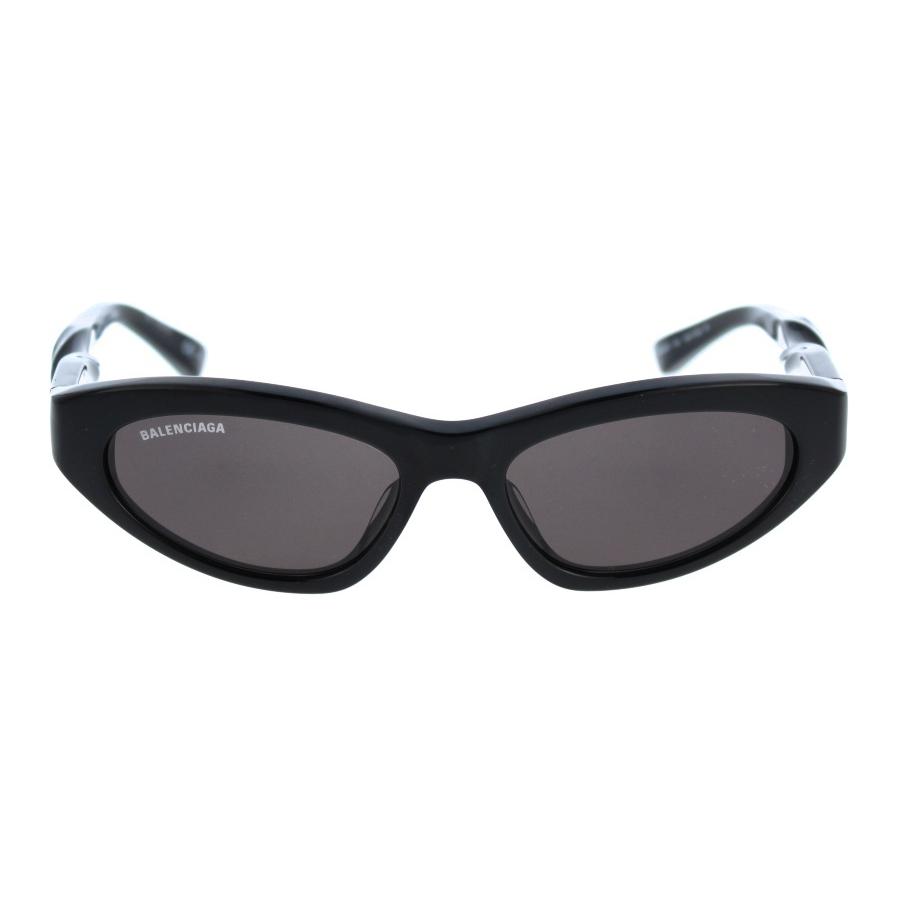 Balenciaga Ацетатные солнцезащитные очки Cat Eye для женщин, черные — фото 3