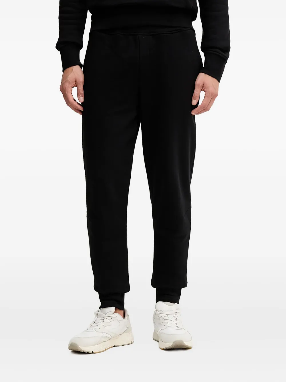 

Вышитые спортивные брюки Trussardi, черный