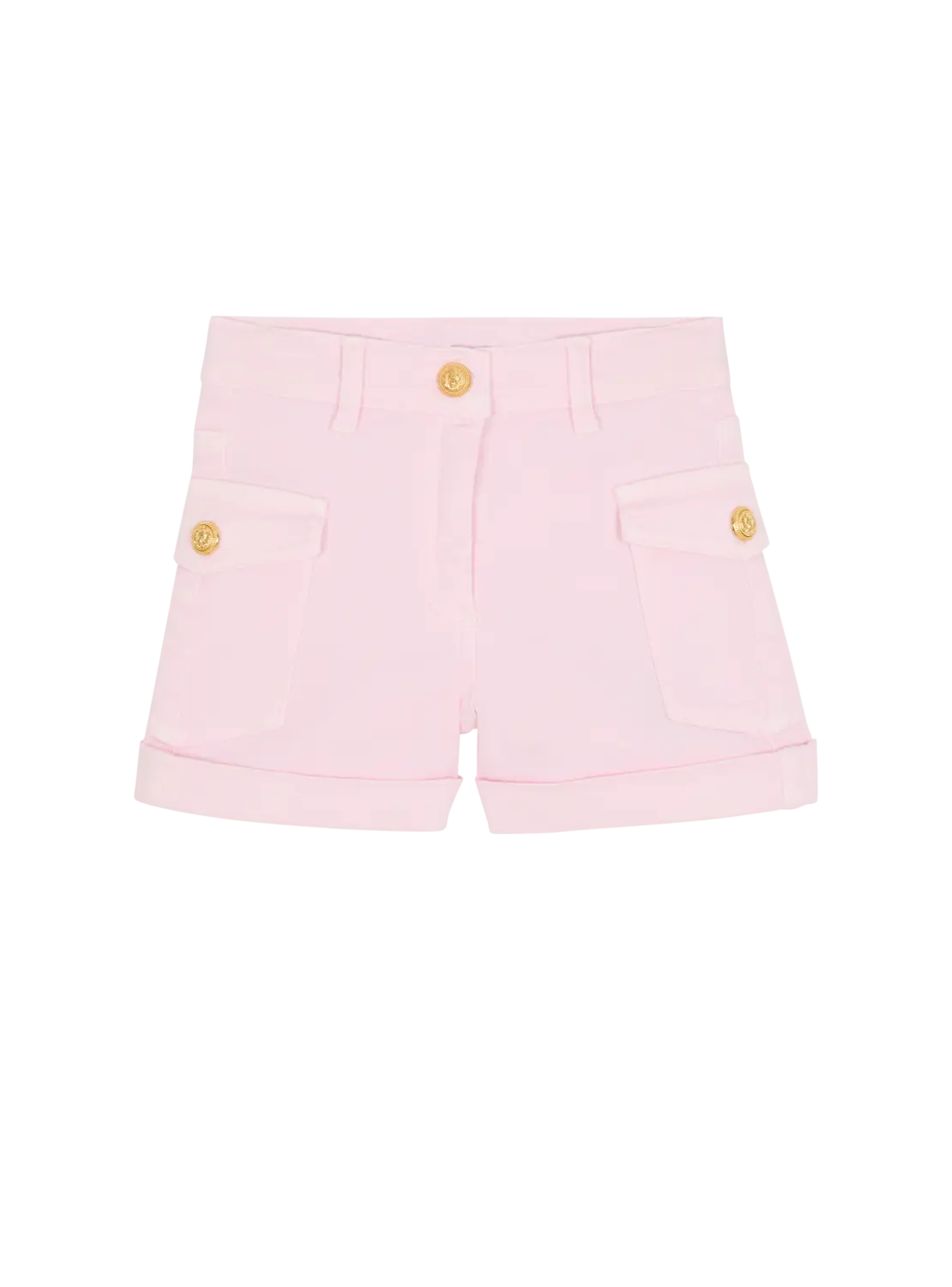 

Шорты с пуговицами Balmain, розовый