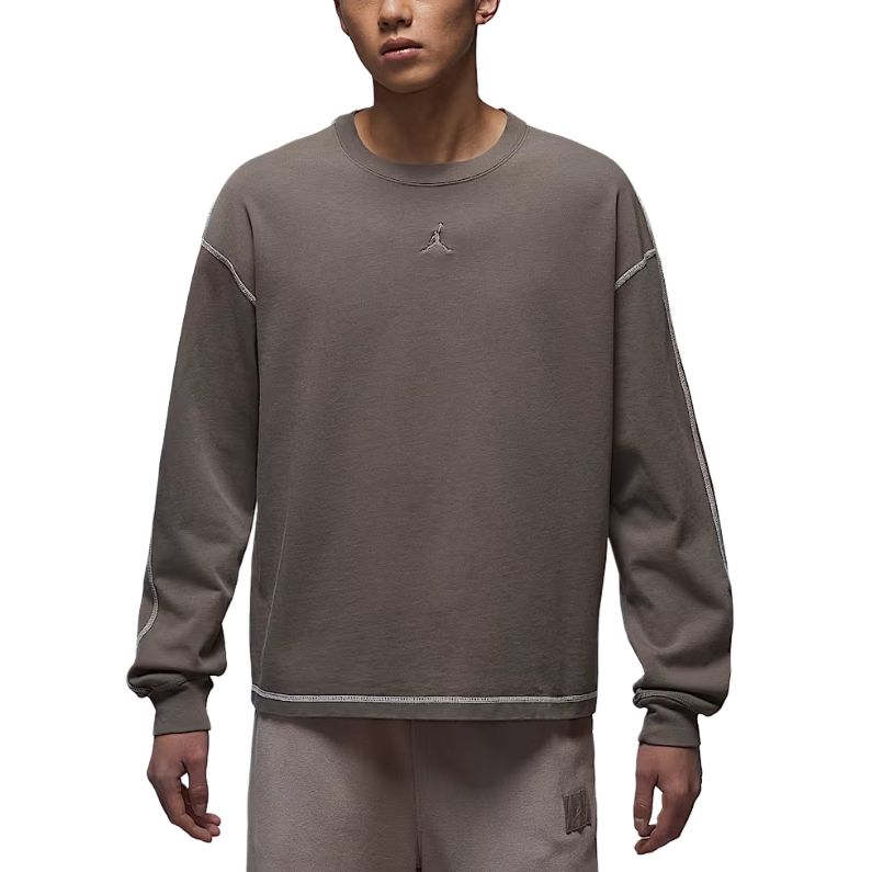 

Jordan Футболка Flight для мужчин, цвет Olive Gray, Хаки, Jordan Футболка Flight для мужчин, цвет Olive Gray