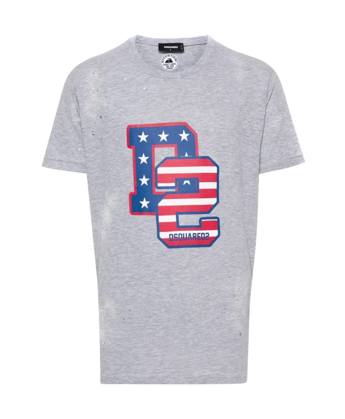 

Футболка Dsquared2, серый