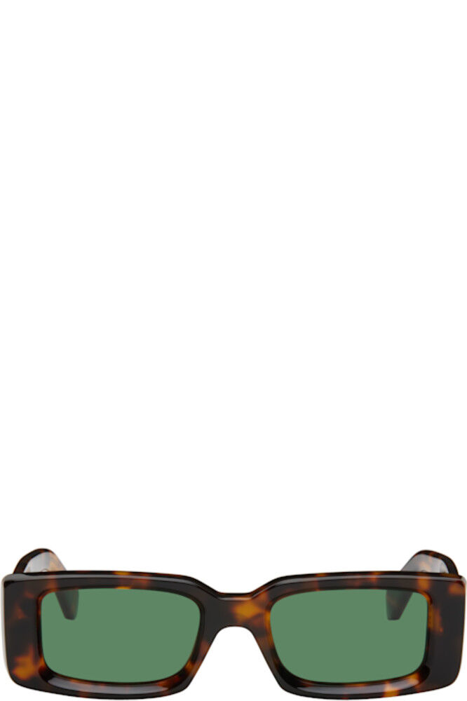 

Коричневые и черные солнцезащитные очки Arthur Off-White