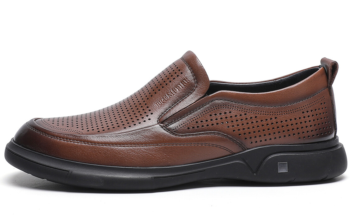 

Туфли Men"s Casual Men Low-Top Light Brown Trumppipe