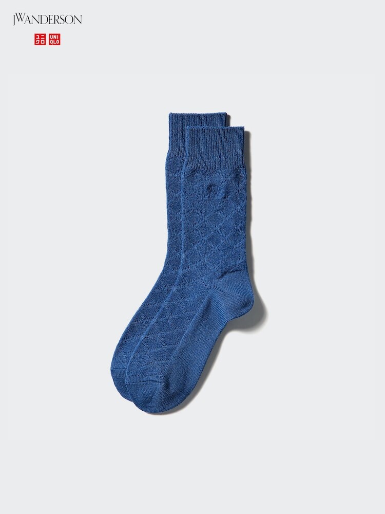 

Носки Heattech Uniqlo, цвет 66 синий