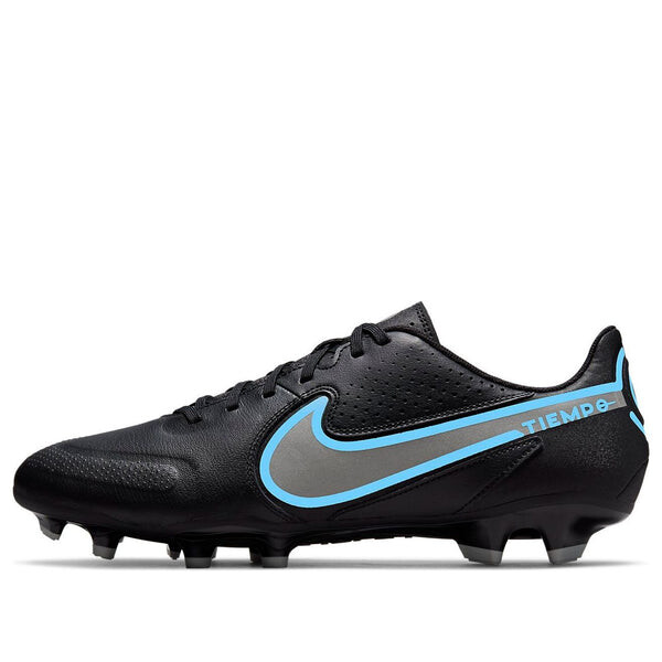 

Кроссовки tiempo legend 9 academy mg 'black blue hero' Nike, черный
