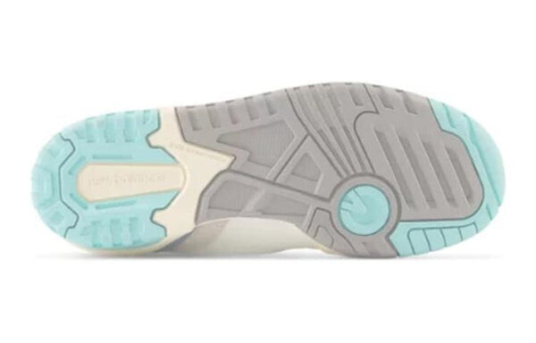 Кроссовки 550 New Balance, белый — фото 4