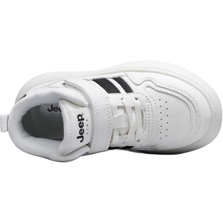 Jeep Термические кроссовки для скейтбординга Mid top с амортизацией White Black для детей — фото 4