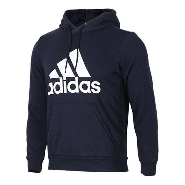 

Толстовка men's mh bos po ft sports stylish navy blue Adidas, синий