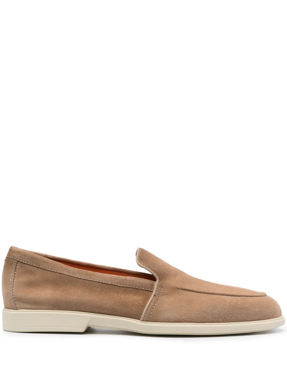 

Лоферы с миндалевидным носком Santoni, коричневый