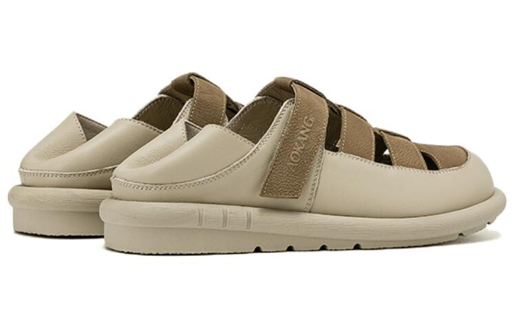 Туфли женские повседневные Women's Casual Shoes Women's Khaki Apricot Aokang — фото 3