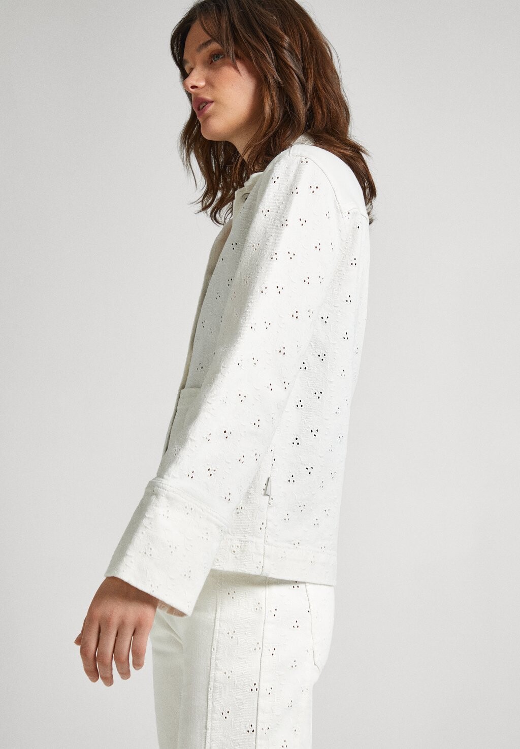 

Джинсовая куртка ANNY ANGLAISE Pepe Jeans, белый