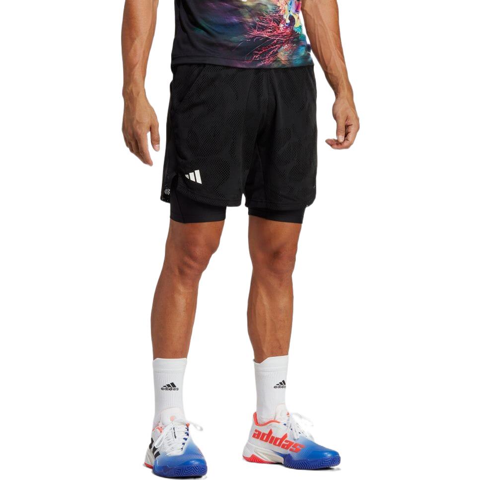 Шорты adidas Melbourne Tennis Two-in-one 7-Inch Shorts — фото 4