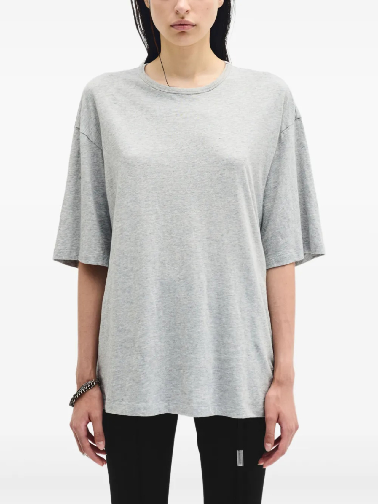 

Ann Demeulemeester футболка Aga Sunset Bleeding, серый