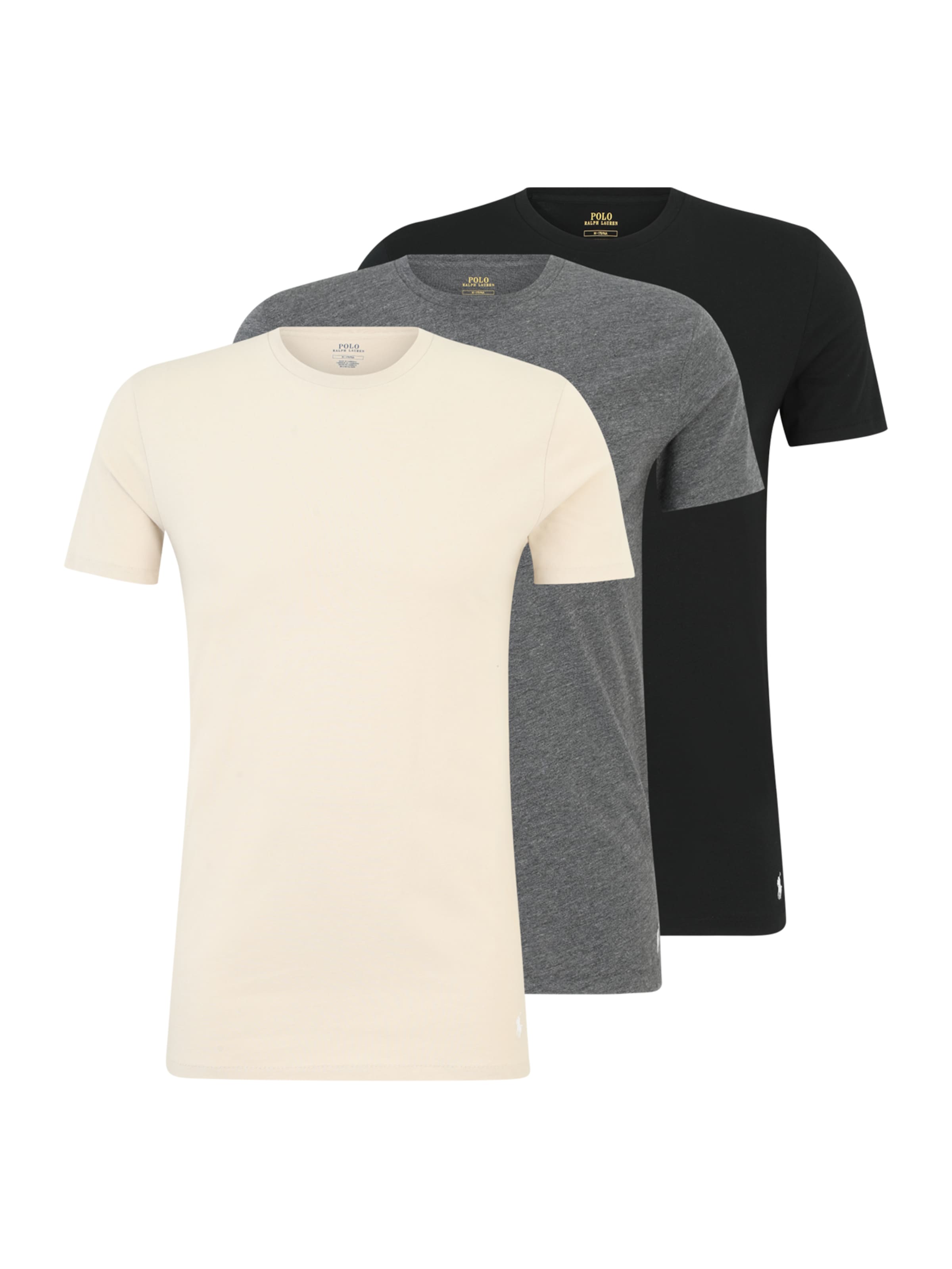 

Polo Ralph Lauren Майка в крапинку, цвет Mottled Grey, Pastel Green, Black