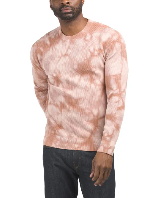 

Свитер в рубчик Masten Tye Dye Theory, цвет Rose Dust/Burlwood