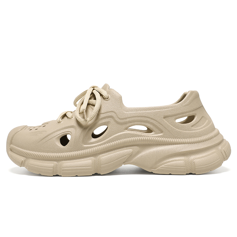

Hong Kong Meng Клоги мужские бежевые, цвет Beige