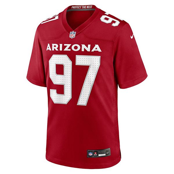 Игровая футболка Walter Nolen Arizona Cardinals NFL Draft 2025 Nike — фото 3