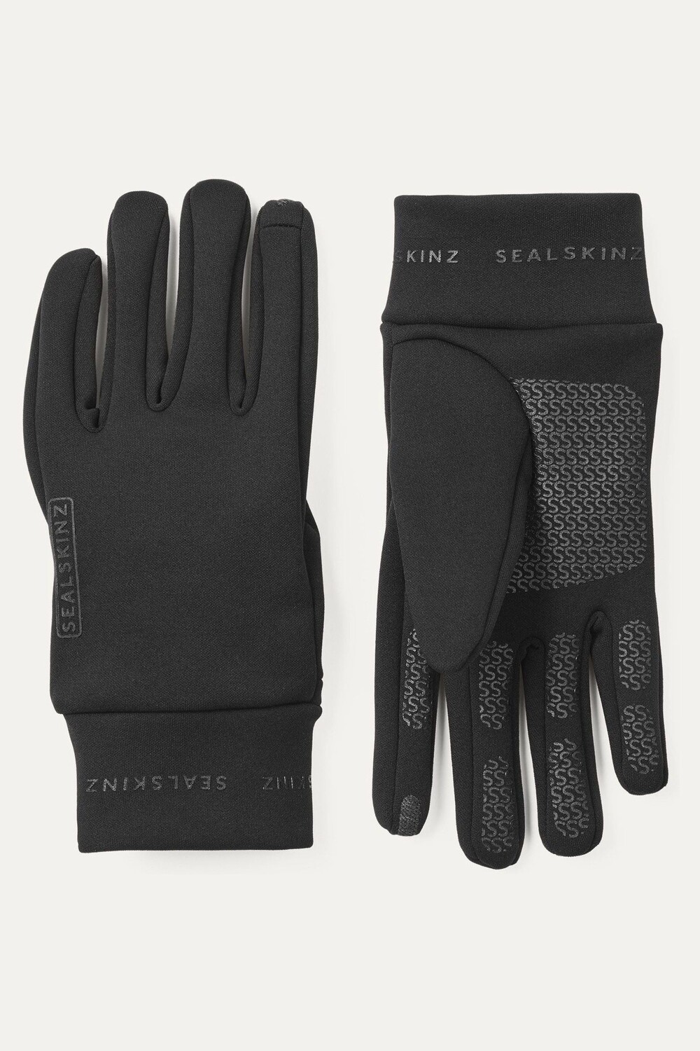 

Черные водоотталкивающие нано-флисовые перчатки Acle SEALSKINZ, черный