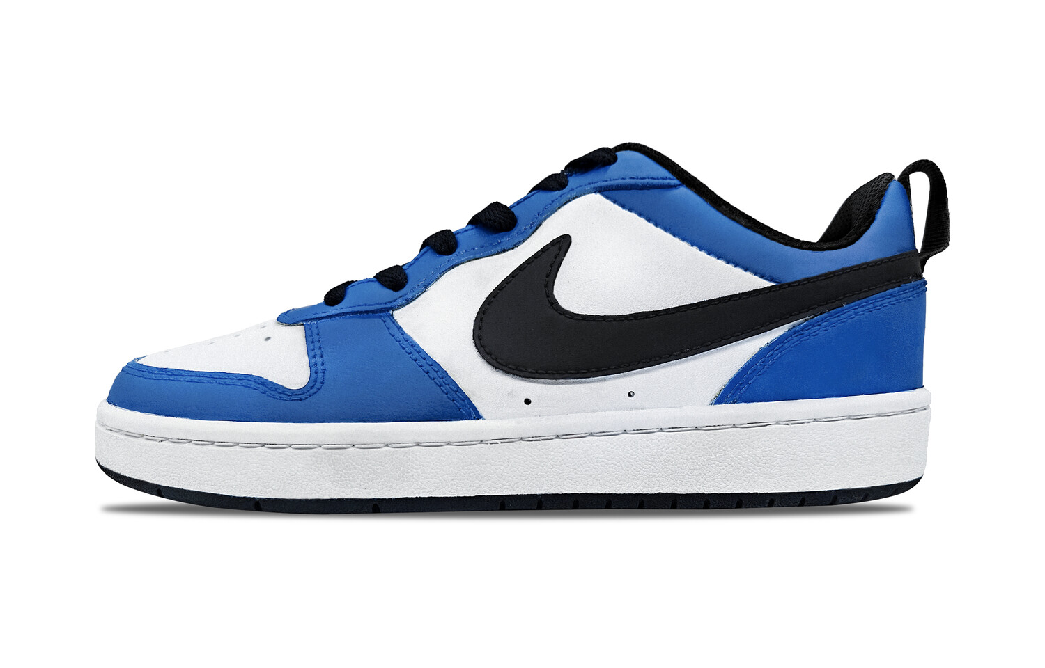 

Кроссовки для скейтборда Court Borough женские низкие, цвет черный/белый/синий Nike