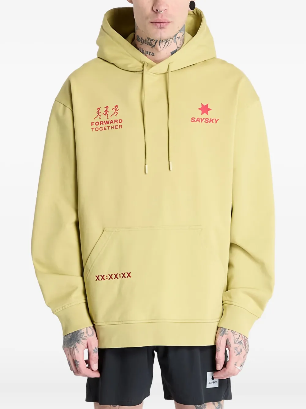 

Худи с вышивкой SAYSKY, зеленый