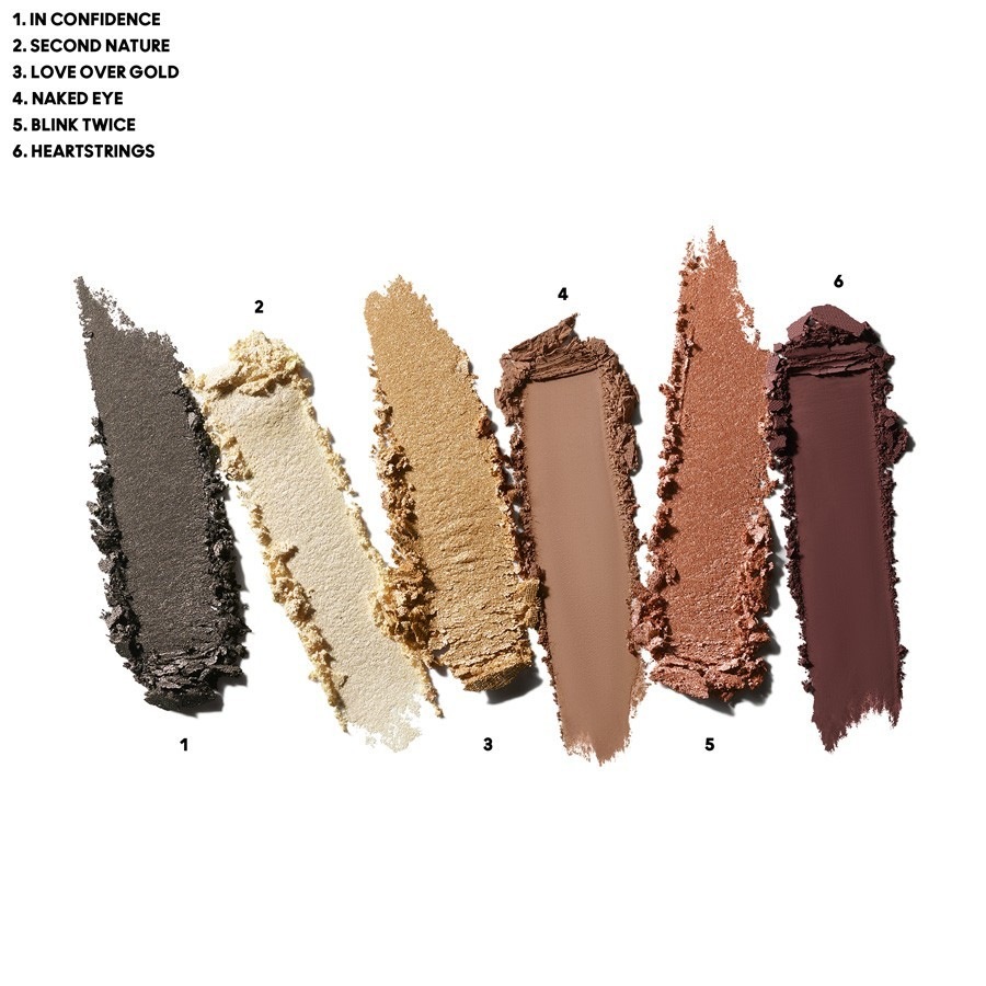 Тени для век intimate nudes connect in colour x6 palette Mac, вес 6.25 гр. — фото 3