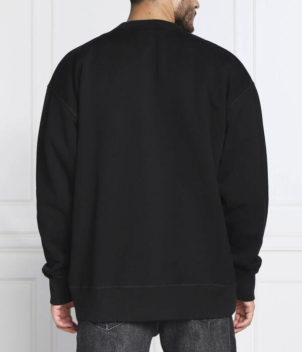 Свитер закат Regular fit Dsquared2, черный — фото 4