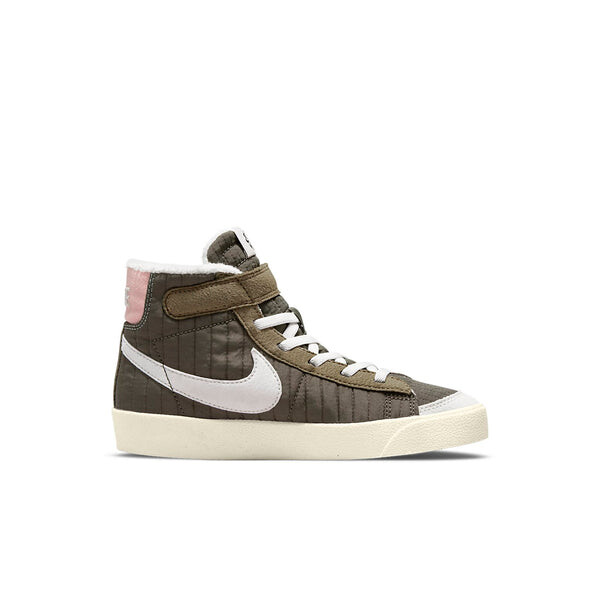 Кроссовки blazer mid '77 'oil green' Nike, зеленый — фото 2