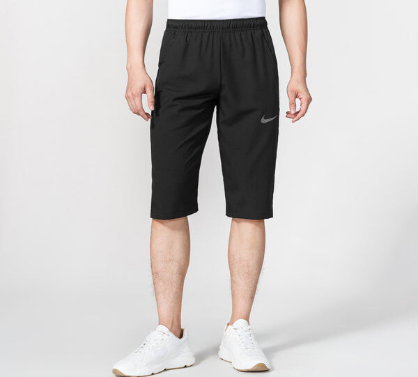 Спортивные штаны dri fit team woven 3 4 2.0 мужские Nike, черный — фото 3