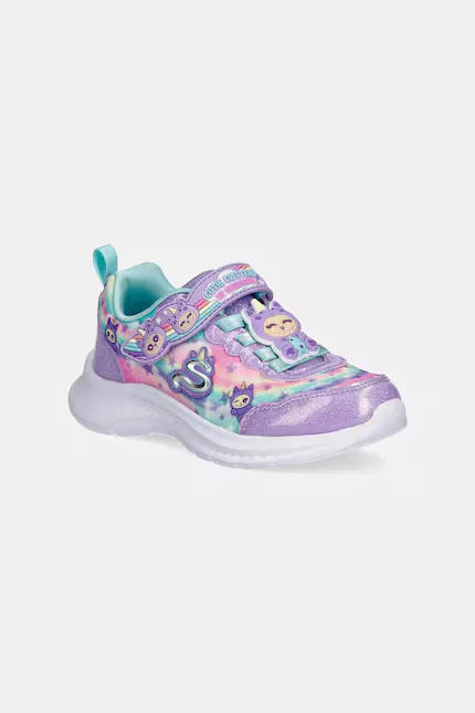 Кроссовки детские CUTIE CRITTERS Skechers, фиолетовый