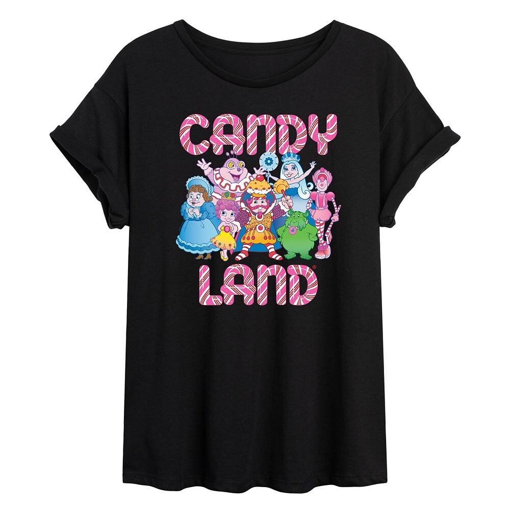 

Детская струящаяся футболка Candy Land Licensed Character, черный