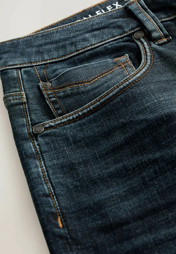 Джинсы motionflex свободного кроя Next, Blue Mid Indigo — фото 4