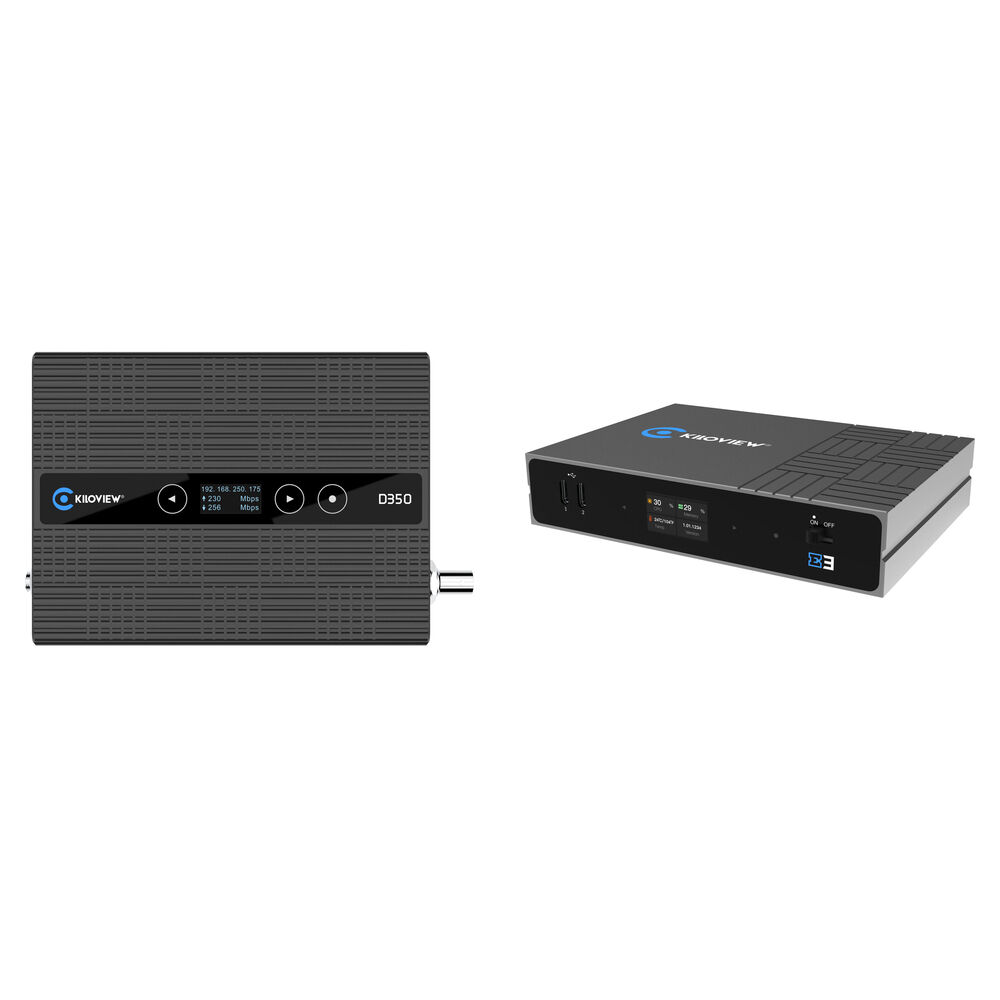 

Двухканальный видеокодер Kiloview E3 и комплект IP-видеодекодера D350 4K H.265/H.264