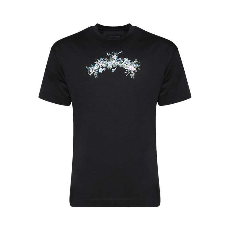 

Футболка Givenchy Flowers T-Shirt Black, черный