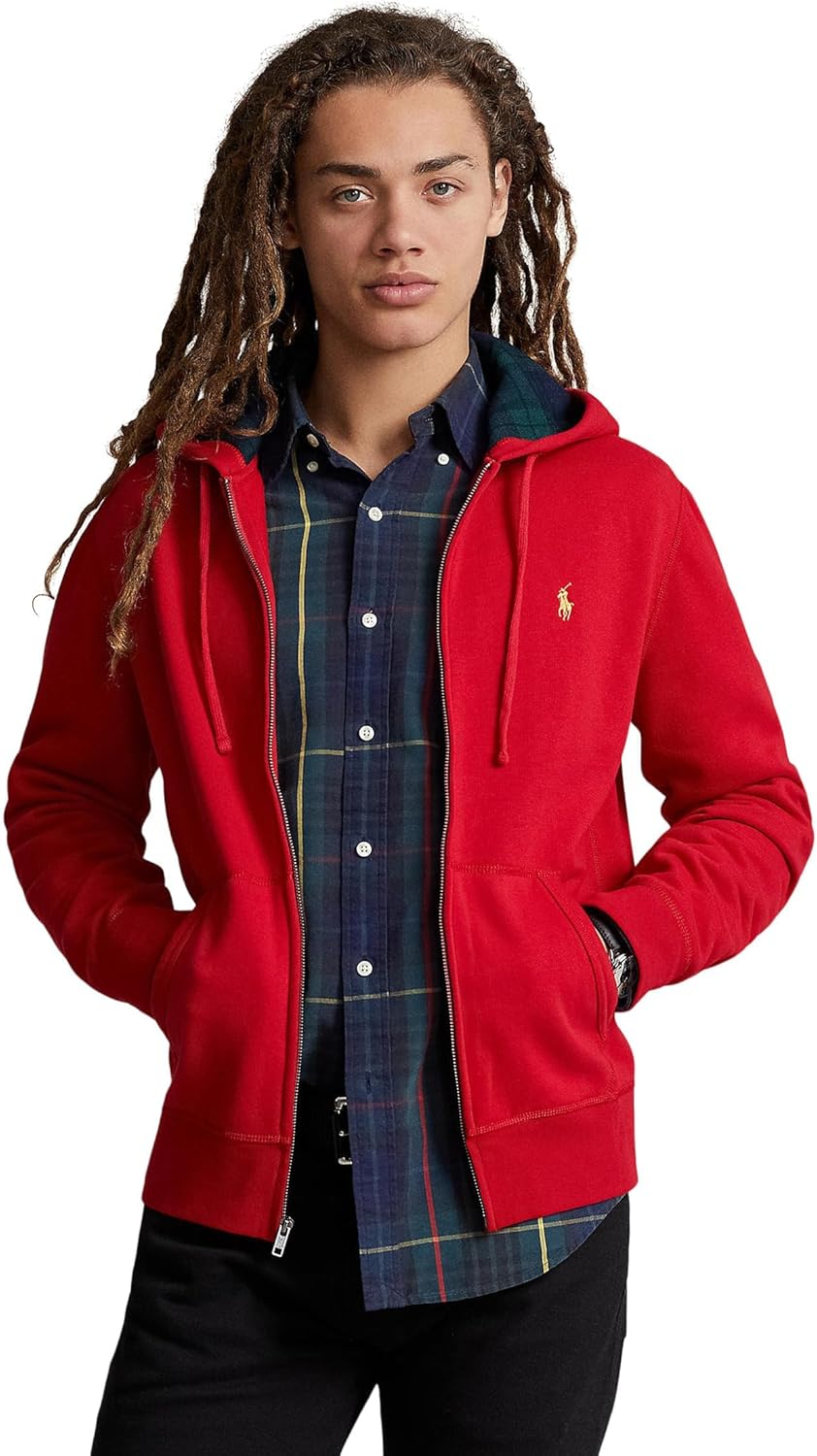 

Толстовка The Rl Fleece Full Zip Hoodie POLO RALPH LAUREN, Red