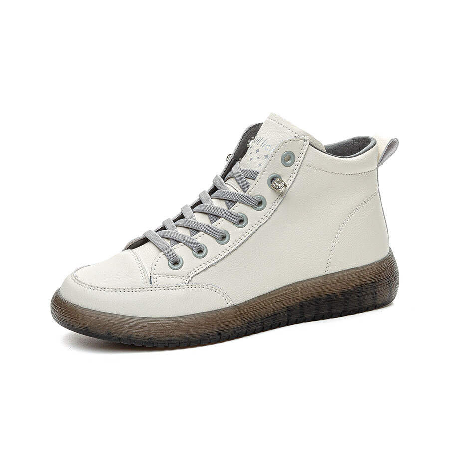 

Туфли женские повседневные Women's Casual Shoes Women's Evil Lions, цвет Beige Gray [A3357]
